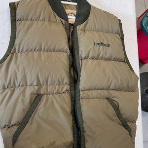 Vintage Lewis Creek Down Vest sz L